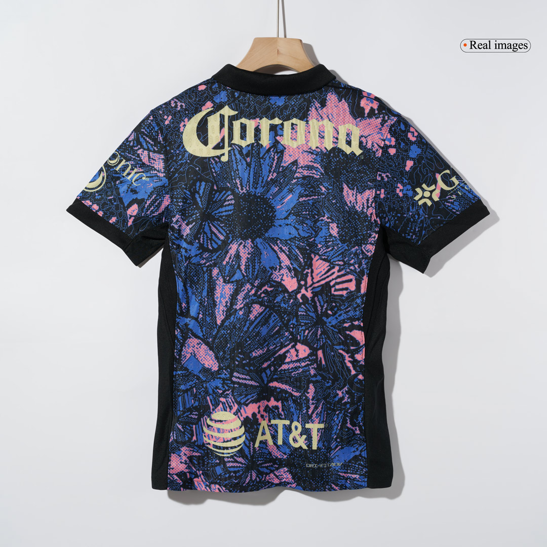 Club America Aguilas Third Away Custom Player Version Soccer Jersey - Image 5