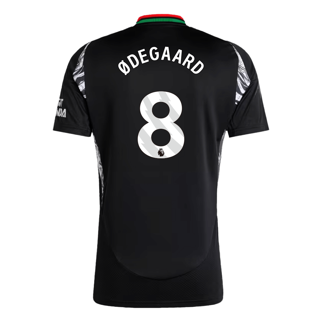ØDEGAARD #8 Arsenal Soccer Jersey Away Custom Shirt - Image 3