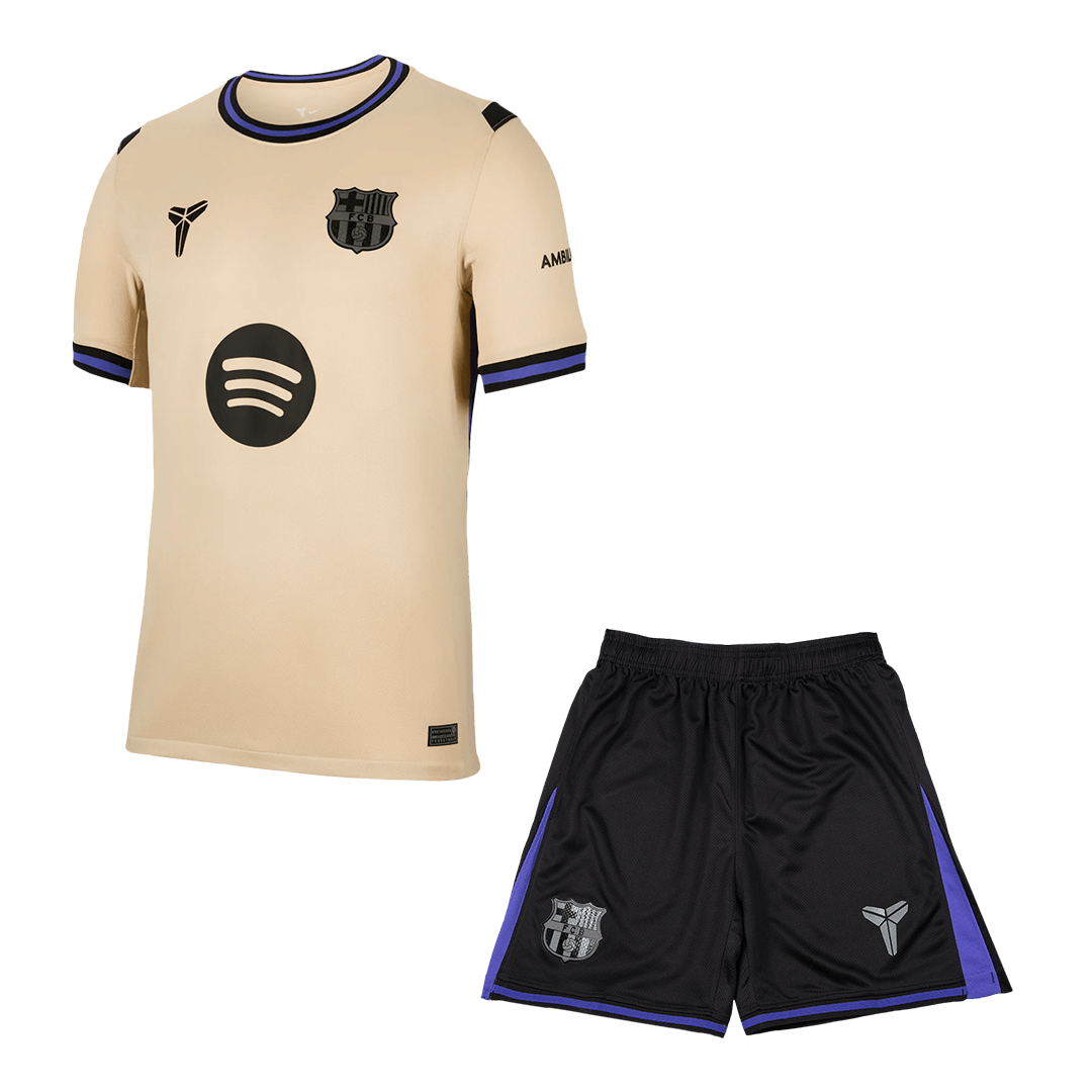 Barcelona Away Soccer Uniform Kits 2025/26