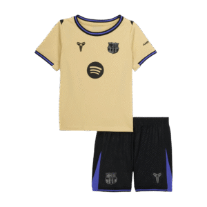 Kids Barcelona Custom Away Soccer Kits 2025/26