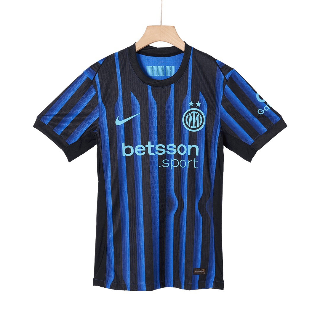 Inter Milan Home Custom Player Version Soccer Jersey 2025/26 - Image 5