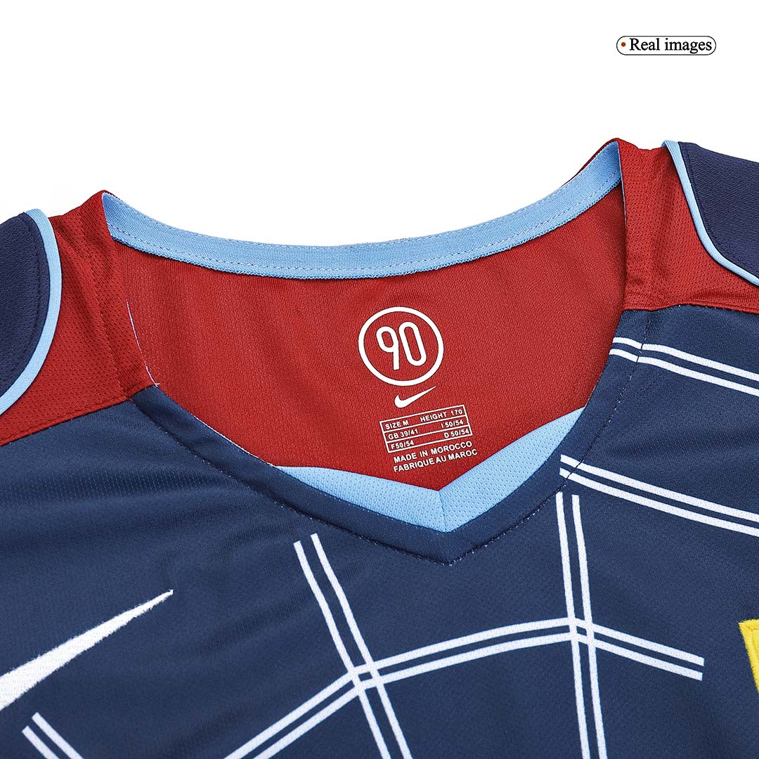 Atletico Madrid Retro Jersey Away Soccer Shirt 2004/05 - Image 3