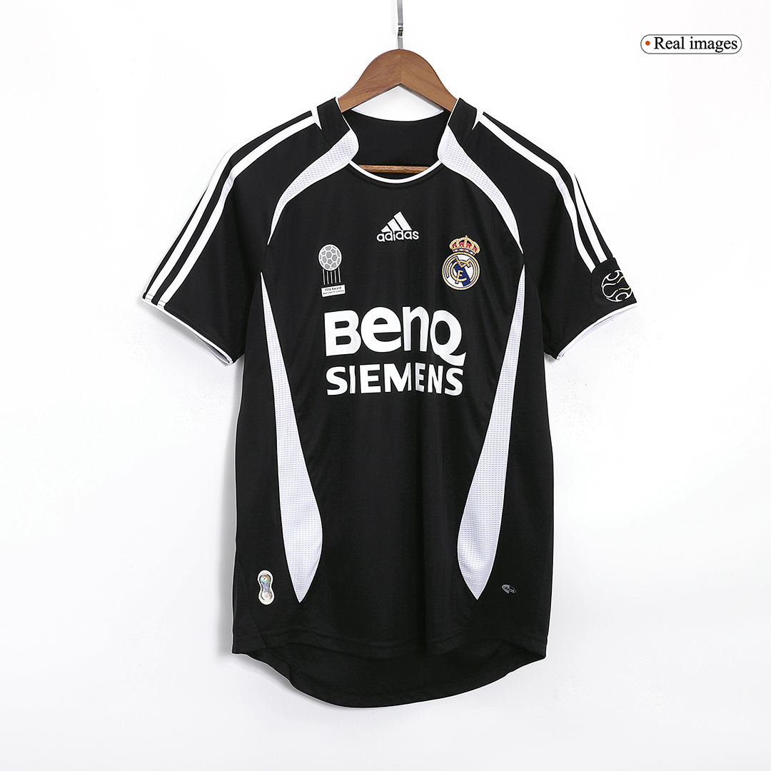 Real Madrid Jersey Custom Away Soccer Retro Jersey 2006/07 - Image 3