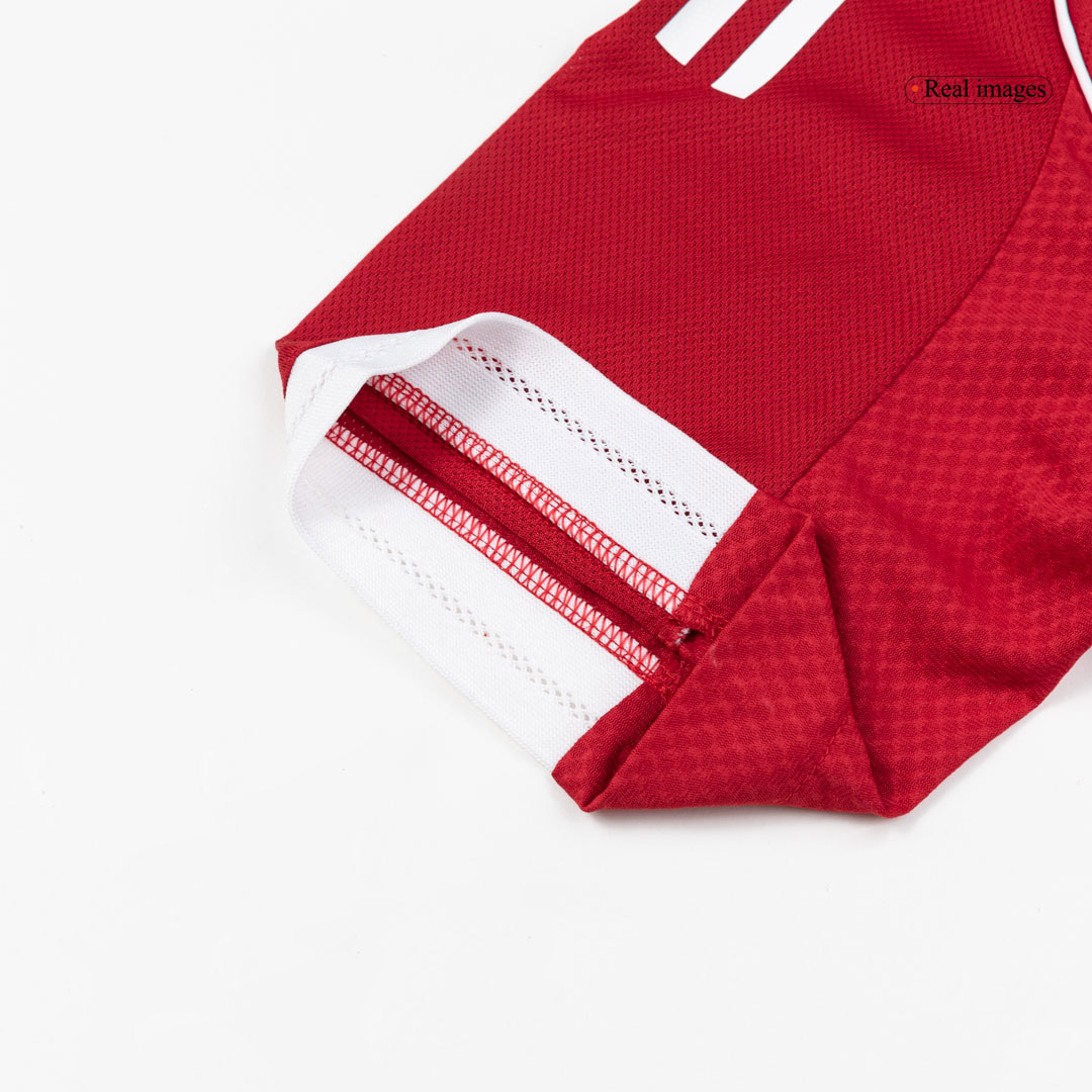 Liverpool Custom Player Version Home Soccer Jersey 2025/26 - Image 9
