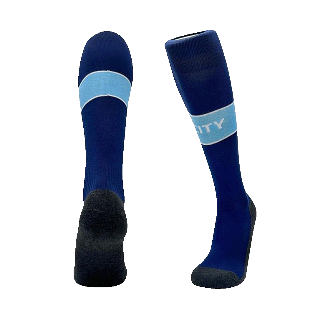 Manchester City Home Custom Full Soccer Kit - Image 16