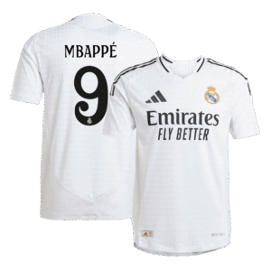 Real Madrid MBAPPÉ #9 Home Custom Player Version Soccer Jersey