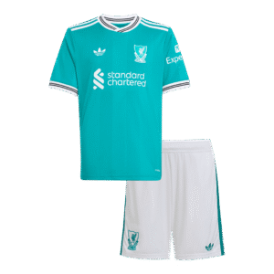 Kids Liverpool Third Away Custom Soccer Kits 2025/26