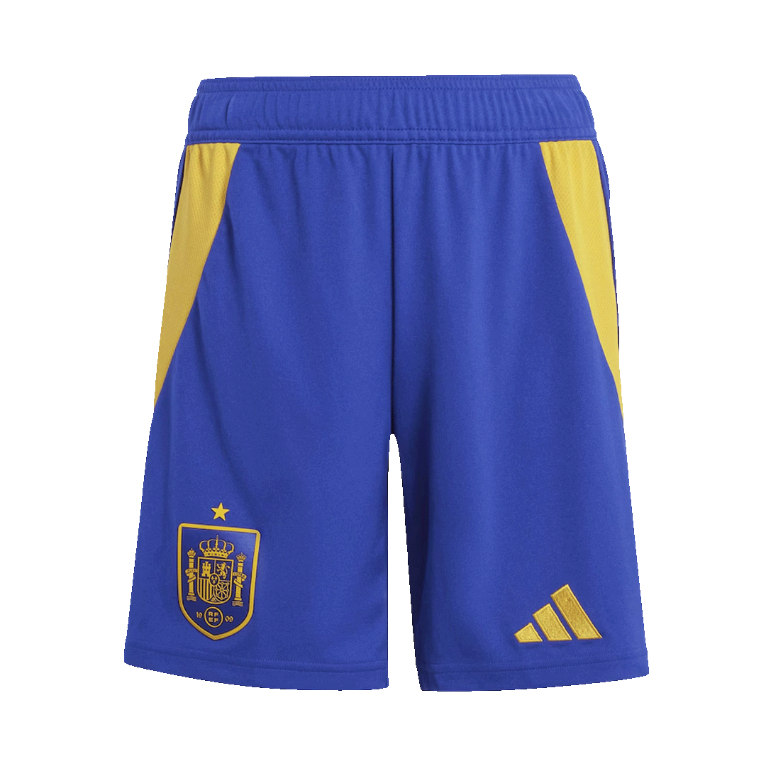 Spain Soccer Shorts Custom Home