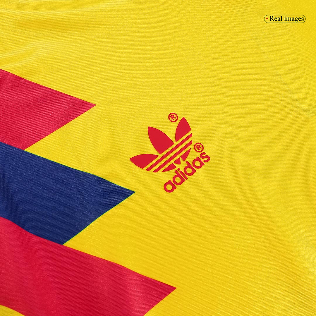 Colombia Jersey Custom Home Soccer Jersey 1990 - Image 5