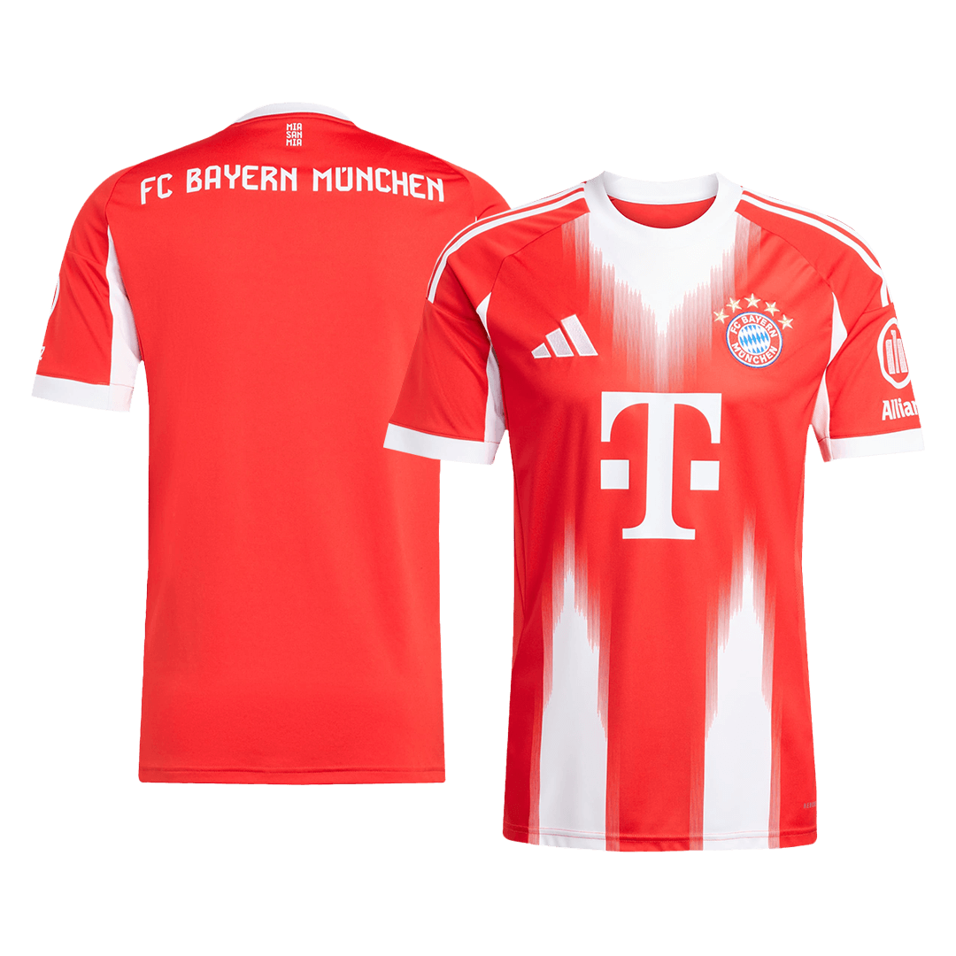 Bayern Munich Soccer Jersey Home Custom Shirt 2025/26 - Image 3
