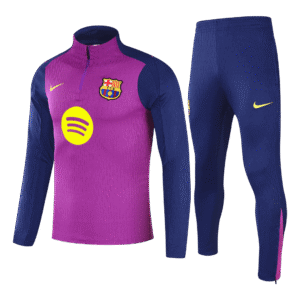 Barcelona 1/4 Zipper Sweatshirt Soccer Training Kit 2025/26