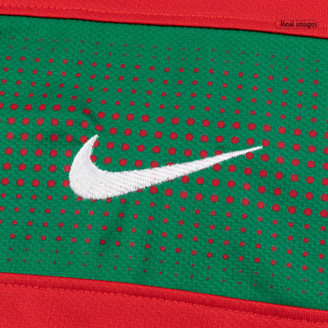 Portugal Retro Jersey Home Long Sleeve Soccer Shirt 2010 - Image 6