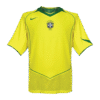 Brazil Jersey Custom Home Soccer Jersey 2004