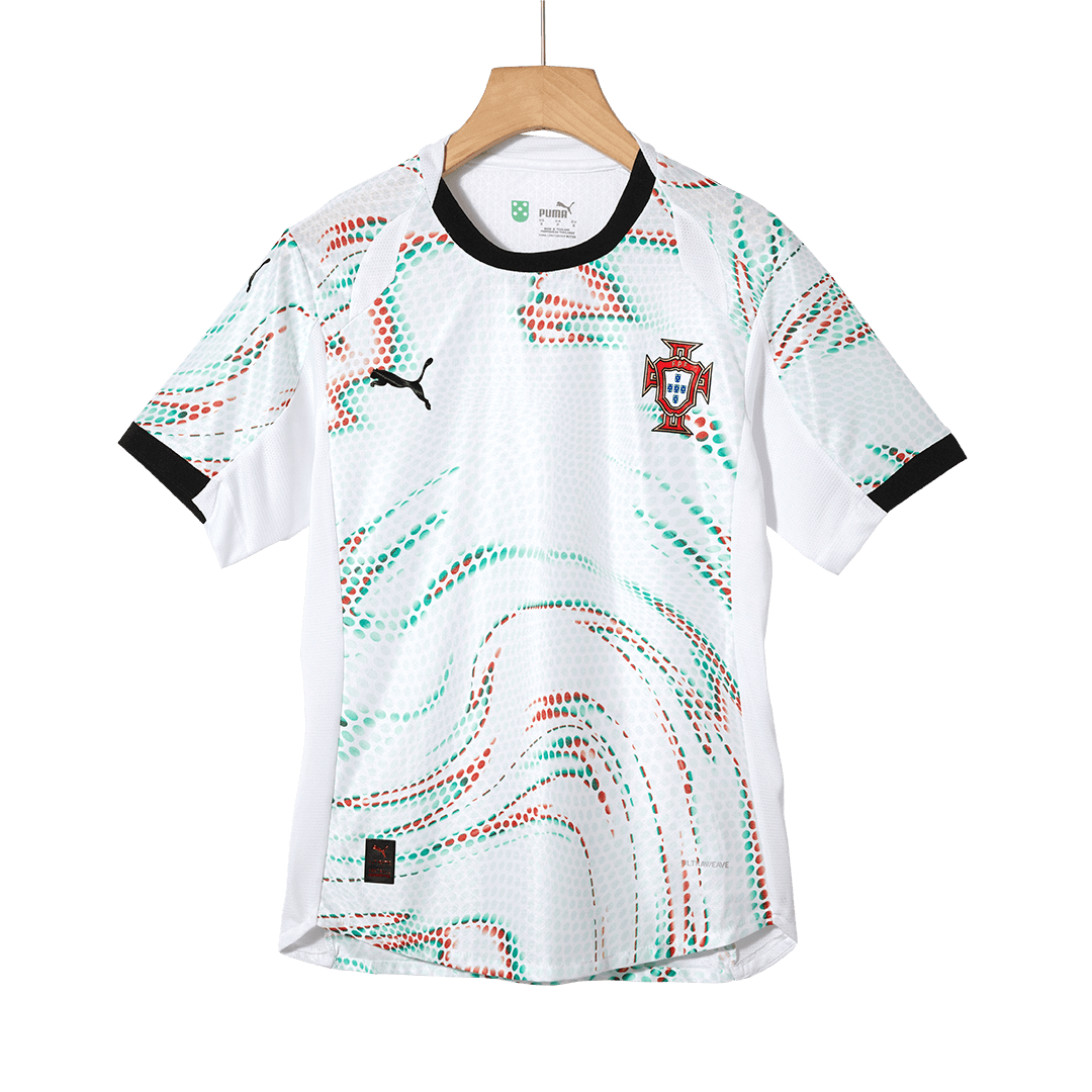Portugal RONALDO #7 Away Custom Player Version Soccer Jersey 2025 - Image 5