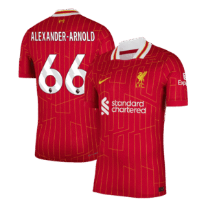 Liverpool ALEXANDER-ARNOLD #66 Home Custom Player Version Soccer Jersey