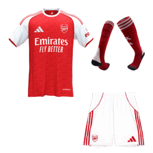 Arsenal Home Custom Full Soccer Kit 2025/26