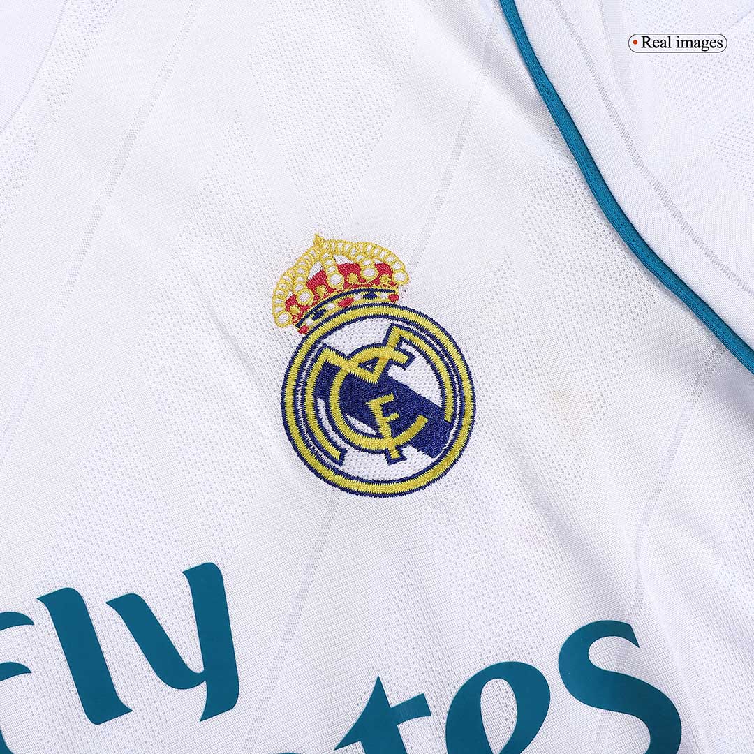SERGIO RAMOS #4 Real Madrid Retro Jersey Home Soccer Shirt 2017/18 - Image 8