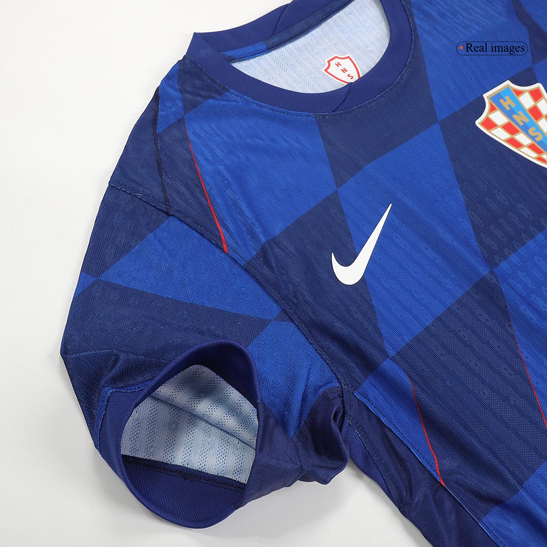 Croatia Away Custom Player Version Soccer Jersey Euro - Image 9