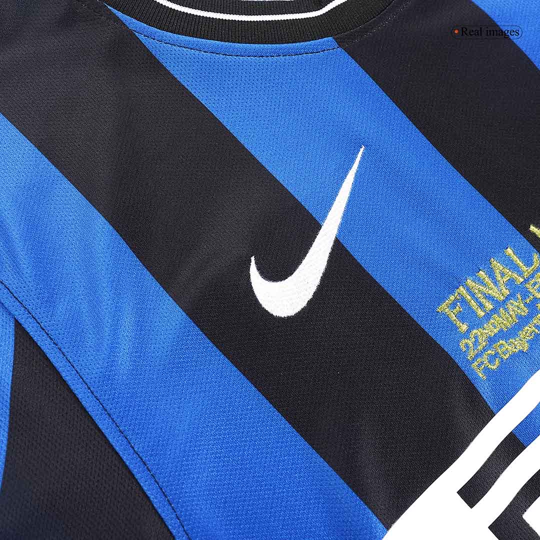 Inter Milan Jersey Custom Home Soccer Jersey 2009/10- UCL Final - Image 8