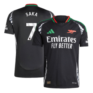 Arsenal SAKA #7 Away Custom Player Version Soccer Jersey