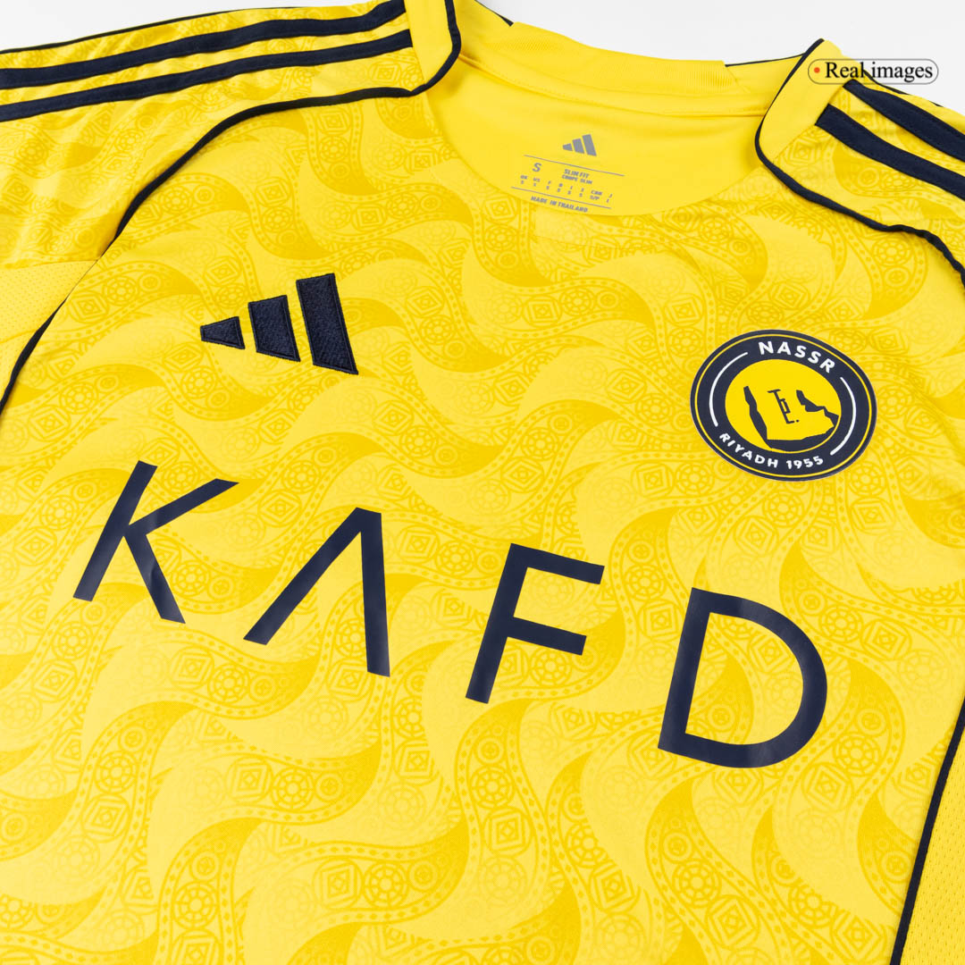 RONALDO #7 Al Nassr Soccer Jersey Home Shirt 2025/26 - Image 8
