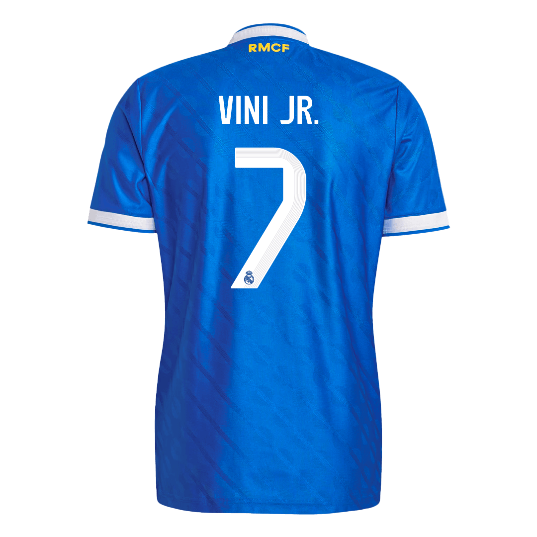 Real Madrid VINI JR. #7 Third Away Custom Player Version Soccer Jersey 2025/26 - Image 3