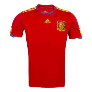 Spain Retro Jersey Home Soccer Shirt 2010