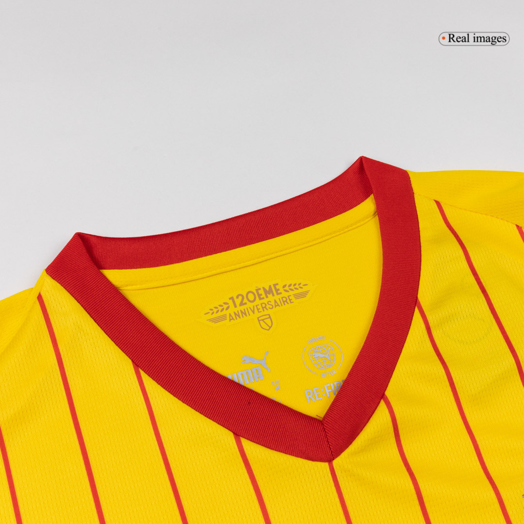 RC Lens Soccer Jersey Home Shirt 2025/26 - Image 5