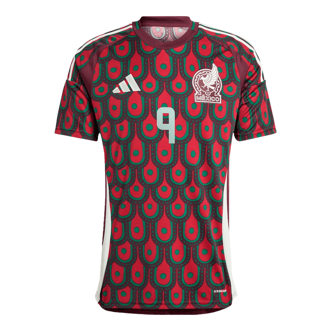 RAÚL #9 Mexico Soccer Jersey Home Custom Shirt - Image 2