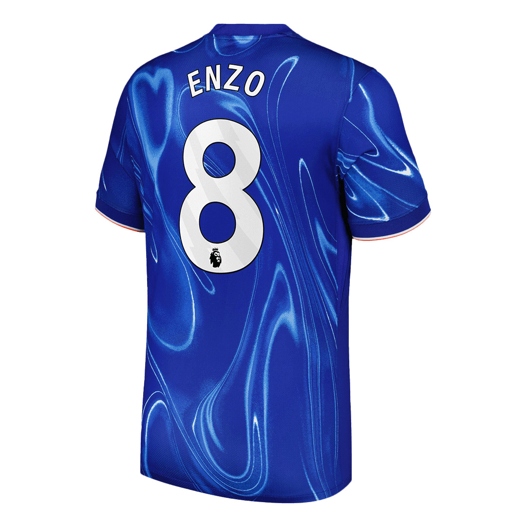 ENZO #8 Chelsea Home Soccer Jersey - Image 3