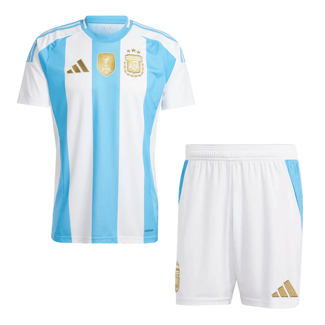 Argentina Home Soccer Uniform Kits