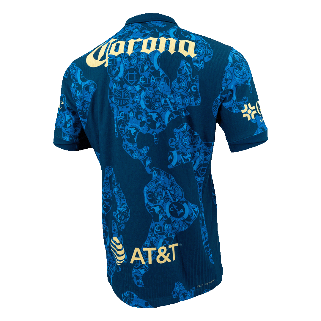 Club America Aguilas Away Custom Player Version Soccer Jersey - Image 2