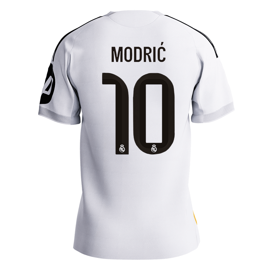 Real Madrid MODRIĆ #10 Home Custom Player Version Soccer Jersey 2025/26 - Image 2