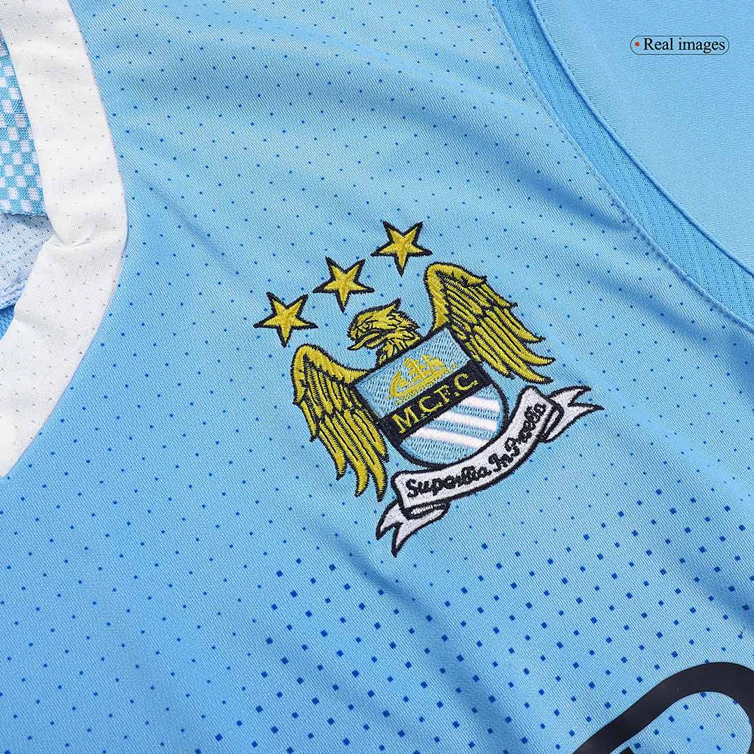 Manchester City Jersey Custom Home Soccer Jersey 2011/12 - Image 5