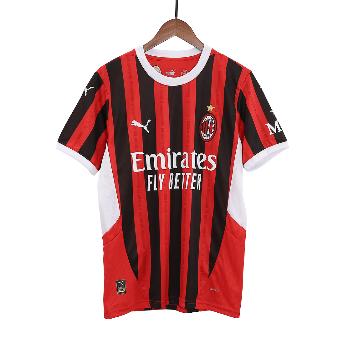 AC Milan Soccer Jersey Home Custom Shirt - Image 5