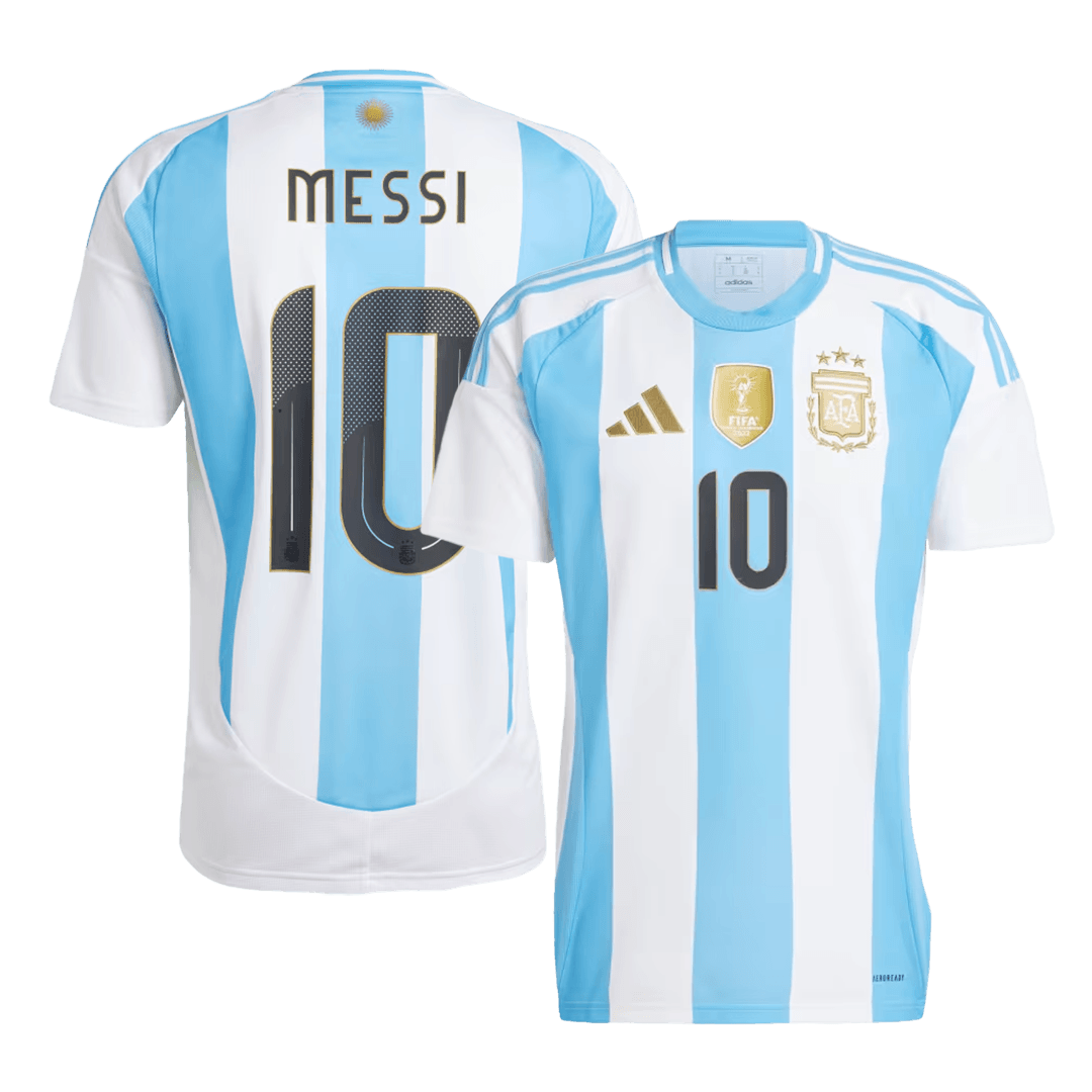 MESSI #10 Argentina Soccer Jersey Home Custom Shirt