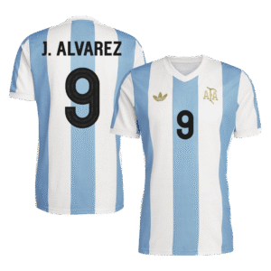 Argentina Jersey Custom J.ALVAREZ #9 Soccer Jersey