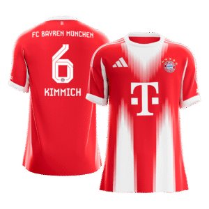 KIMMICH #6 Bayern Munich Soccer Jersey Home 2025/26 Custom Shirt