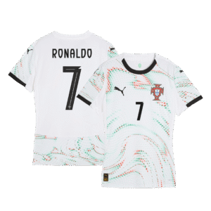 RONALDO #7 Portugal Soccer Jersey Away Women's Custom Shirt 2025
