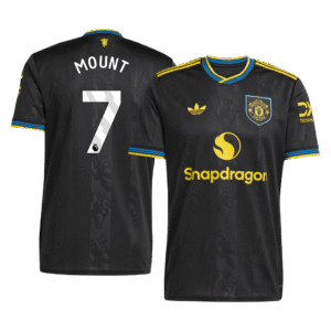 MOUNT #7 Manchester United Soccer Jersey Third Away Custom Shirt 2025/26