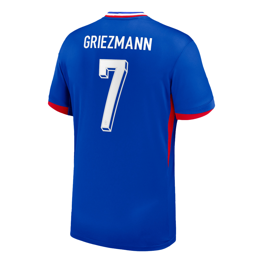 GRIEZMANN #7 France Soccer Jersey Home Custom Shirt - Image 3