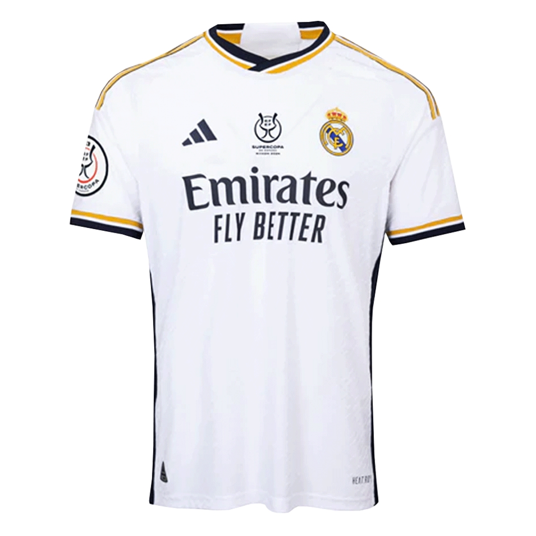 Real Madrid CAMPEONES #13 Home Custom Player Version Soccer Jersey 2023/24 - Campeones Supercopa - Image 2