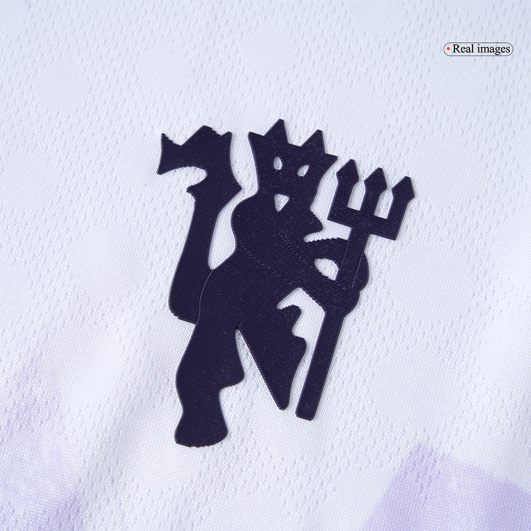 Manchester United Away Custom Player Version Soccer Jersey 2025/26 - Image 8