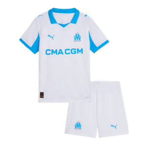 Kids Marseille Home Soccer Kits 2025/26