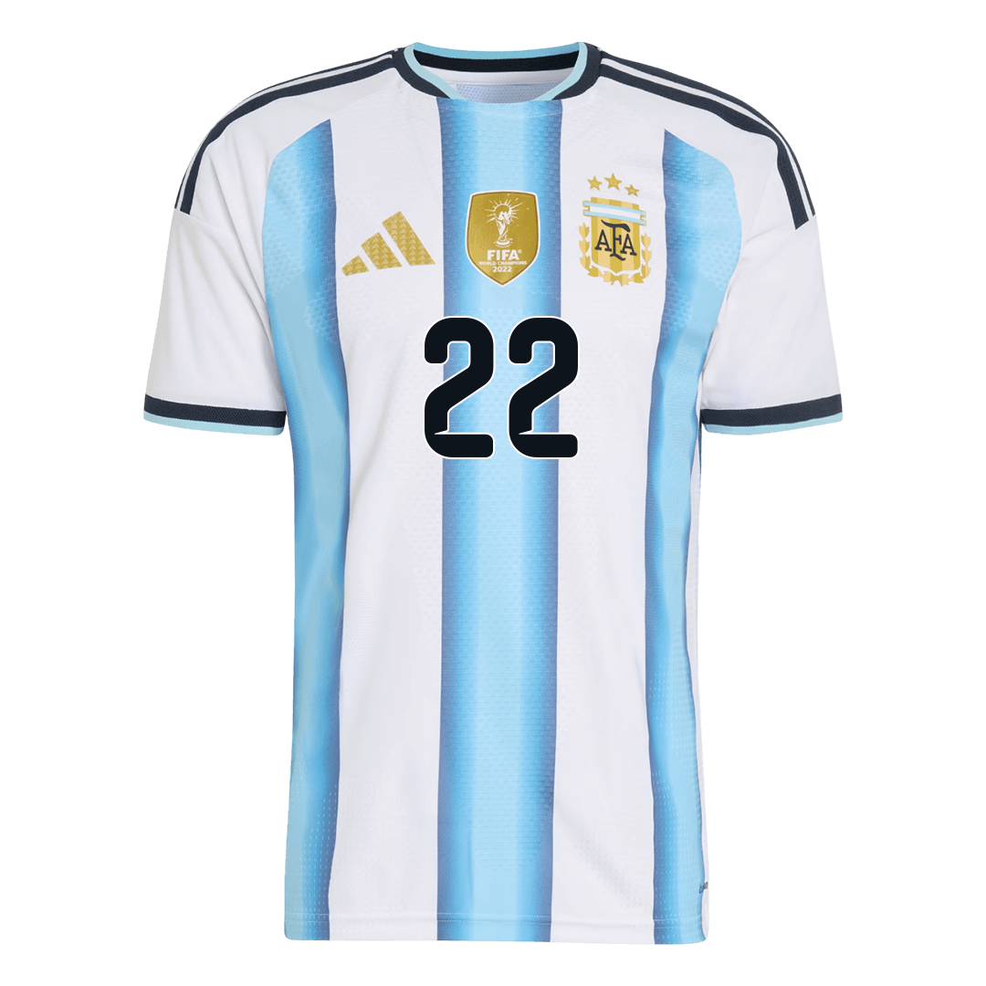 Argentina L.MARTÍNEZ #22 Home Player Version Soccer Jersey World Cup 2026 - Image 2