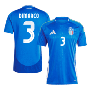 DIMARCO #3 Italy Soccer Jersey Home Custom Shirt