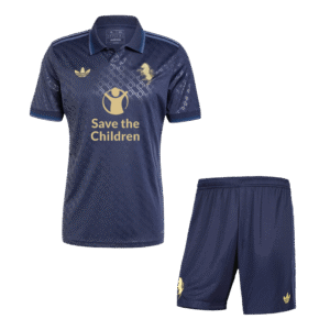 Juventus Third Away Soccer Uniform Kits Save The Children Sponsor