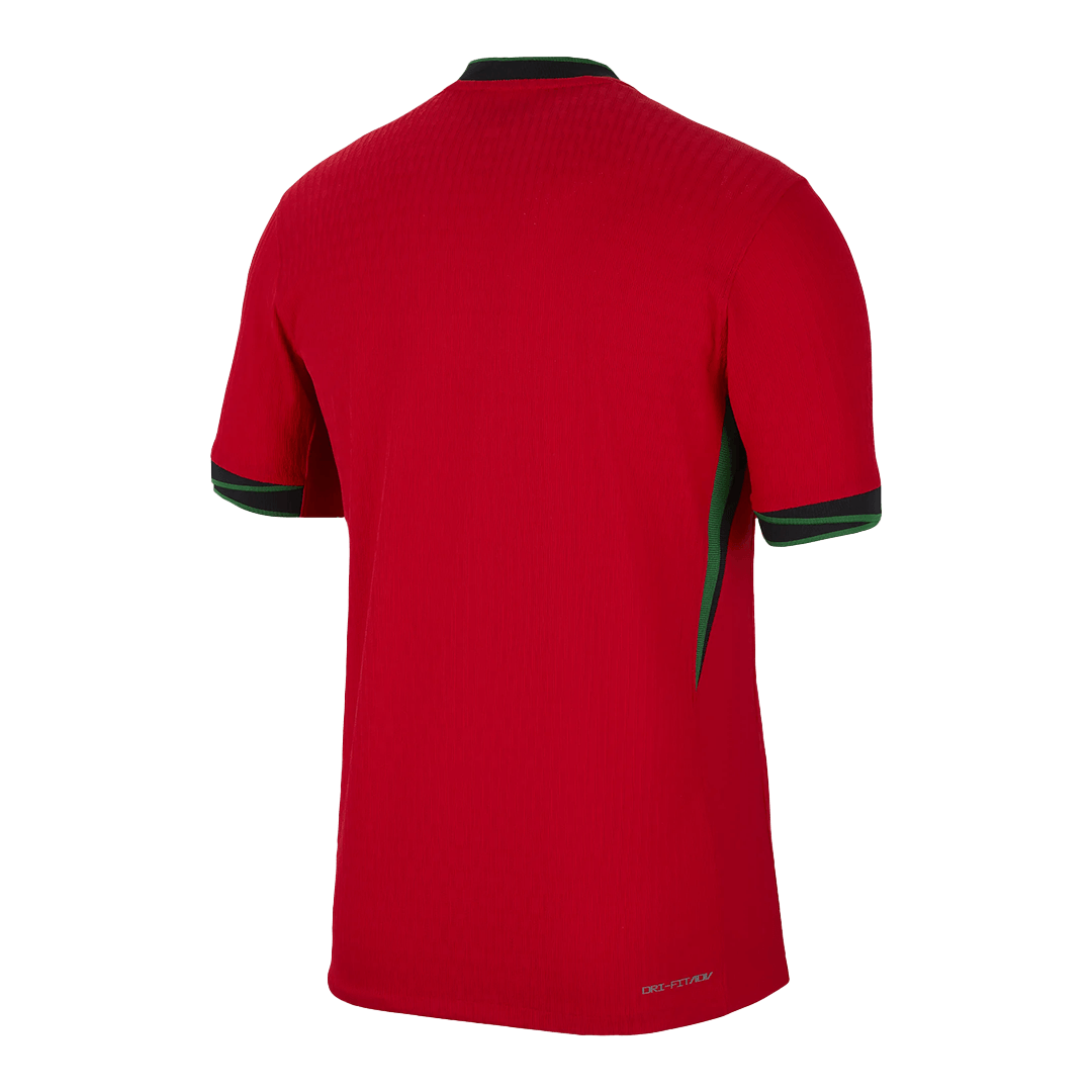 Portugal Home Custom Player Version Soccer Jersey Euro - Image 2
