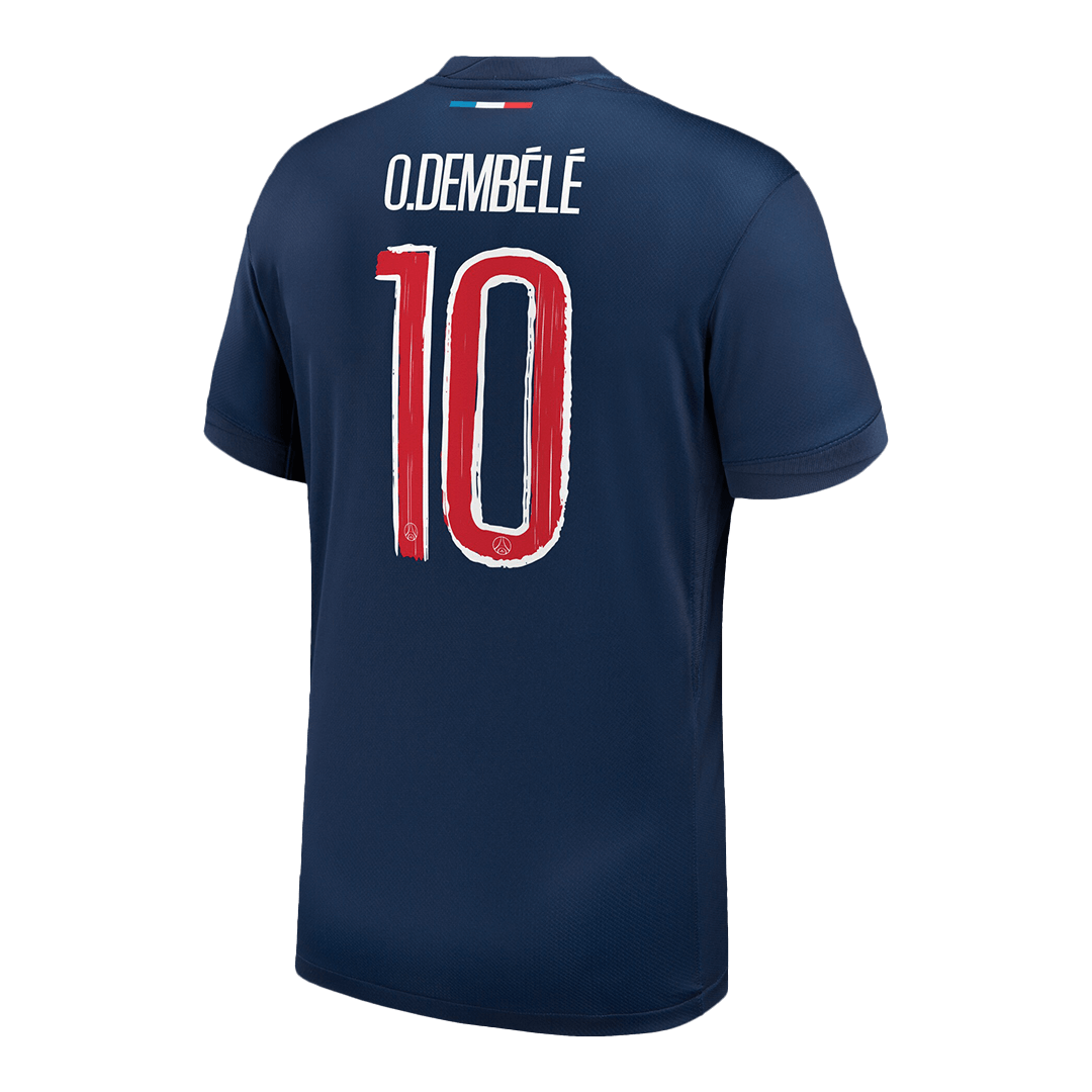 PSG O.DEMBÉLÉ #10 Soccer Jersey Home Custom Shirt - UCL - Image 3