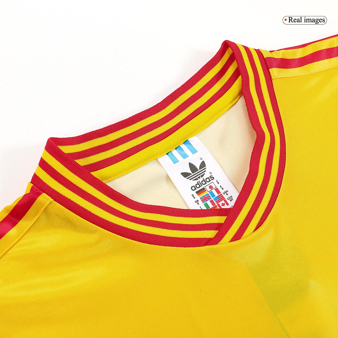 Colombia Jersey Custom Home Soccer Jersey 1990 - Image 4